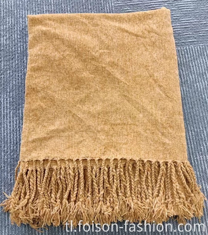 Hot Sale Tassel Big Winter Knit Throw Blanket1